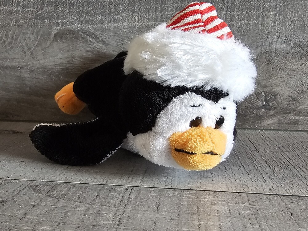 Ganz Lil’ Peyton Penguin Black Plush Stuffed Animal Artic Toy 9"